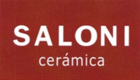 SALONI cerámica Logo (WIPO, 23.10.2013)