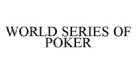 WORLD SERIES OF POKER Logo (WIPO, 07/22/2013)