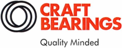 CRAFT BEARINGS Quality Minded Logo (WIPO, 11/27/2014)