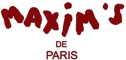 MAXIM'S DE PARIS Logo (WIPO, 10.05.2017)