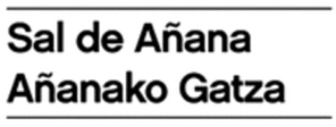 Sal de Añana Añanako Gatza Logo (WIPO, 10/08/2021)