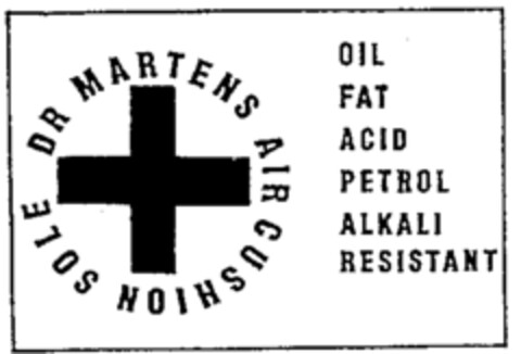 DR MARTENS AIR CUSHION SOLE Logo (WIPO, 21.09.1994)