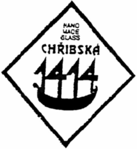 HAND MADE GLASS CHRIBSKÁ 1414 Logo (WIPO, 08/14/2014)