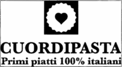 CUORDIPASTA Primi piatti 100% italiani Logo (WIPO, 27.11.2015)