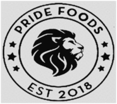 PRIDE FOODS EST 2018 Logo (WIPO, 30.09.2021)