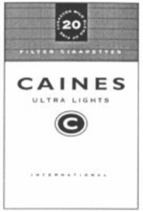 CAINES ULTRA LIGHTS C Logo (WIPO, 09.01.2001)