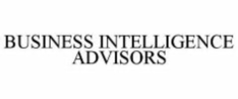 BUSINESS INTELLIGENCE ADVISORS Logo (WIPO, 21.08.2008)