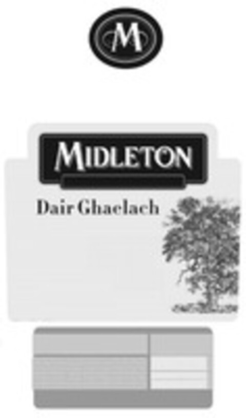 M MIDLETON Dair Ghaelach Logo (WIPO, 04/16/2015)