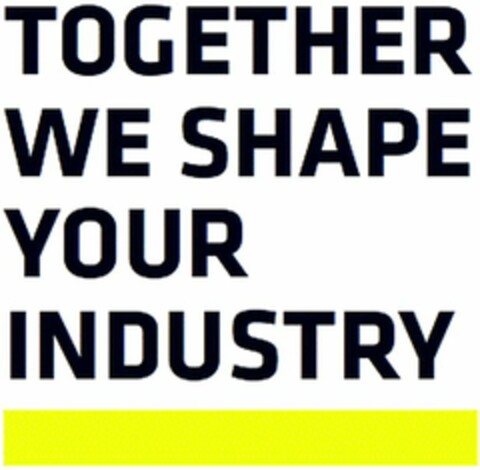 TOGETHER WE SHAPE YOUR INDUSTRY Logo (WIPO, 12/11/2014)