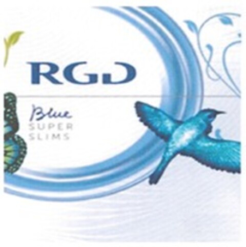 RGD Blue SUPER SLIMS Logo (WIPO, 29.10.2015)