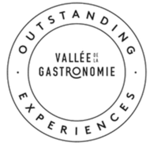 OUTSTANDING EXPERIENCES VALLÉE DE LA GASTRONOMIE Logo (WIPO, 30.03.2020)