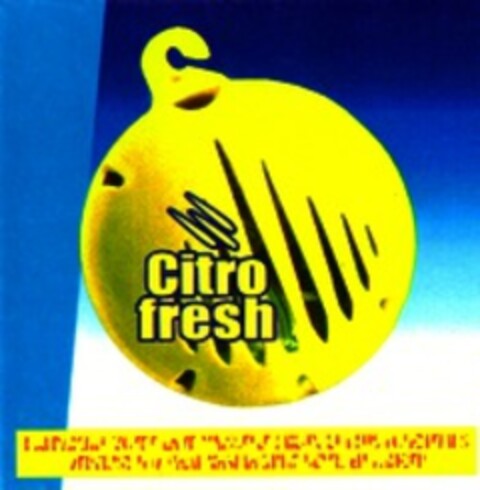 Citro fresh Logo (WIPO, 28.05.1998)