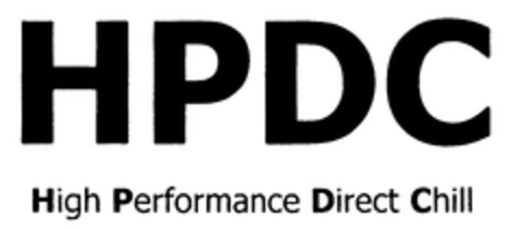 HPDC High Performance Direct Chill Logo (WIPO, 06/20/2008)