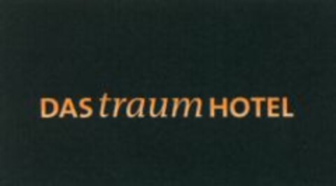 DAS traum HOTEL Logo (WIPO, 01.09.2010)