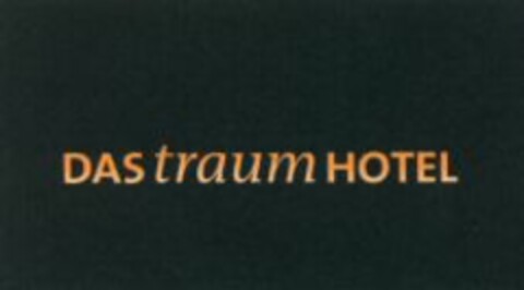 DAS traum HOTEL Logo (WIPO, 09/01/2010)