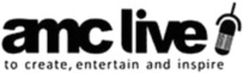 amc live to create, entertain and inspire Logo (WIPO, 20.08.2013)