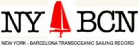 NY BCN NEW YORK-BARCELONA TRANSOCEANIC SAILING RECORD Logo (WIPO, 10.02.2010)