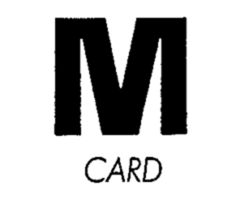 M CARD Logo (WIPO, 01/08/1988)