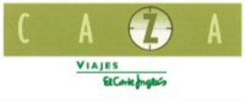 CAZA VIAJES El Corte Inglés Logo (WIPO, 08/25/2009)