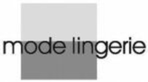 mode lingerie Logo (WIPO, 18.10.2010)