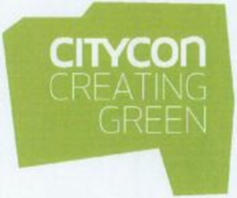 CITYCON CREATING GREEN Logo (WIPO, 21.12.2011)