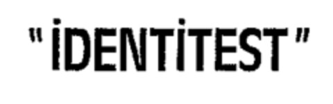 IDENTITEST Logo (WIPO, 23.10.1970)