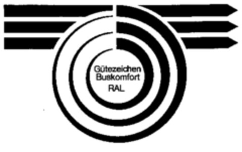 Gütezeichen Buskomfort RAL Logo (WIPO, 02/28/1975)