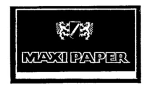 MAXI PAPER Logo (WIPO, 20.11.1987)