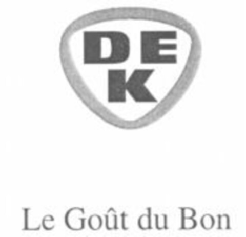 DEK Le Goût du Bon Logo (WIPO, 01/12/2007)