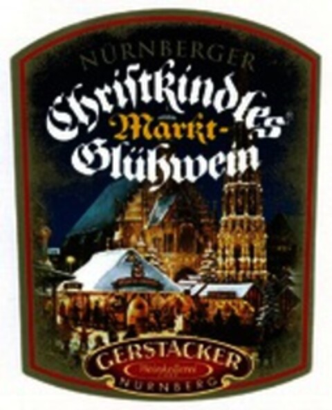 NÜRNBERGER Christkindles Markt-Glühwein GERSTACKER Weinkellerei GMBH NÜRNBERG Logo (WIPO, 21.09.2017)