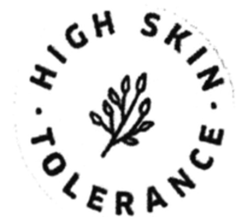 HIGH SKIN TOLERANCE Logo (WIPO, 13.01.2020)