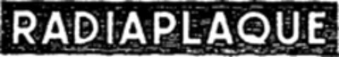 RADIAPLAQUE Logo (WIPO, 11.10.1968)