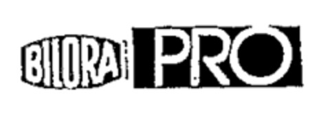 BILORA PRO Logo (WIPO, 26.01.1989)
