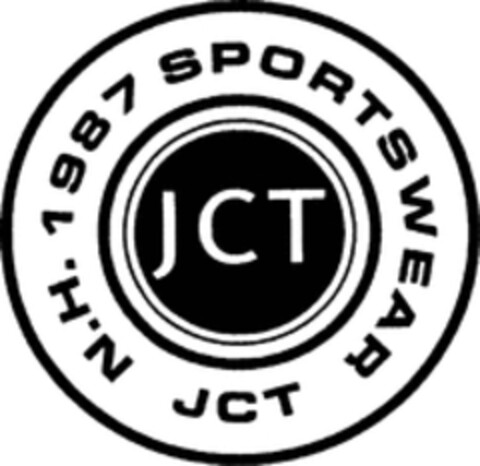 JCT N.H. 1987 SPORTSWEAR Logo (WIPO, 09/01/2008)