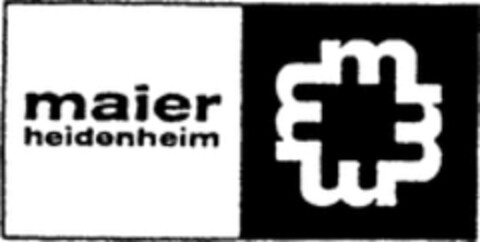 maier heidenheim Logo (WIPO, 11/29/2008)