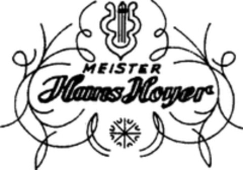 MEISTER Hans Hoyer Logo (WIPO, 06/30/1969)