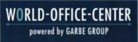 WORLD-OFFICE-CENTER powered by GARBE GROUP Logo (WIPO, 04/04/2008)