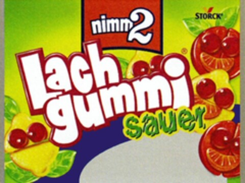 nimm2 Lachgummi sauer Logo (WIPO, 10/24/2008)