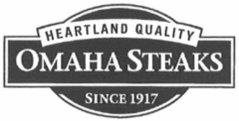 HEARTLAND QUALITY OMAHA STEAKS SINCE 1917 Logo (WIPO, 07.05.2009)