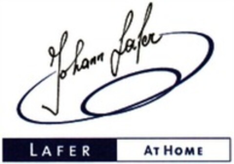 Johann Lafer LAFER AT HOME Logo (WIPO, 03/11/2009)