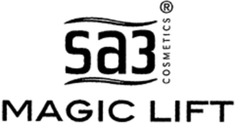 sa3 COSMETICS MAGIC LIFT Logo (WIPO, 10.11.2009)