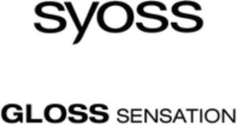 syoss GLOSS SENSATION Logo (WIPO, 11.05.2016)