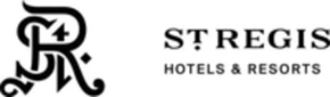 STR ST. REGIS HOTELS & RESORTS Logo (WIPO, 11/08/2016)