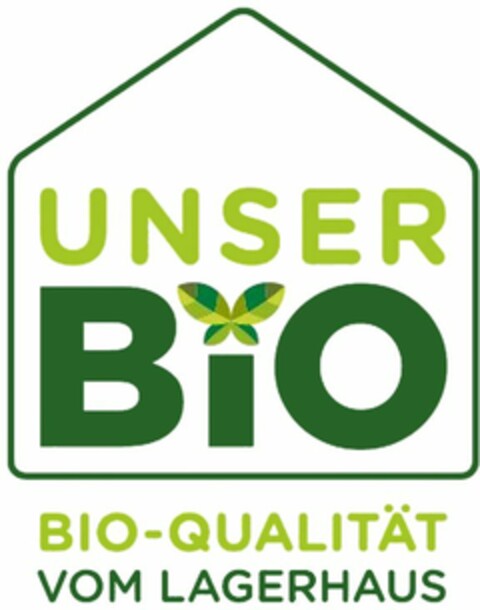 UNSER BIO BIO-QUALITÄT VOM LAGERHAUS Logo (WIPO, 11/08/2018)