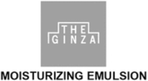 THE GINZA MOISTURIZING EMULSION Logo (WIPO, 21.11.2019)