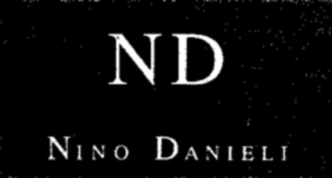 ND NINO DANIELI Logo (WIPO, 02.12.1998)