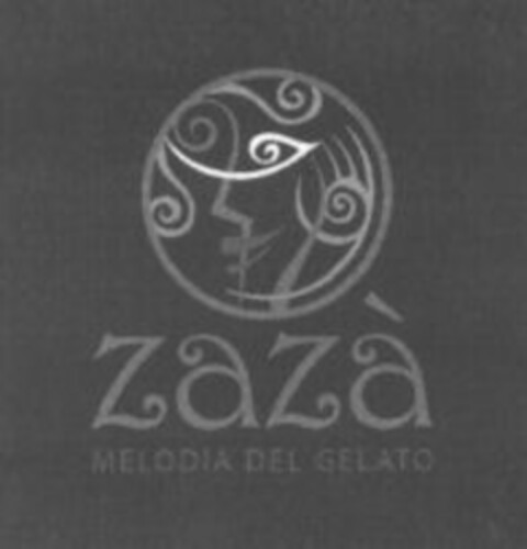 zazà MELODIA DEL GELATO Logo (WIPO, 27.11.2007)