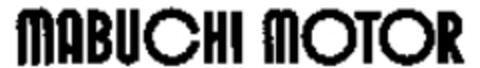 MABUCHI MOTOR Logo (WIPO, 04/25/2008)