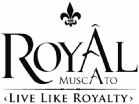 ROYAL MUSCATO <LIVE LIKE ROYALTY> Logo (WIPO, 16.11.2012)