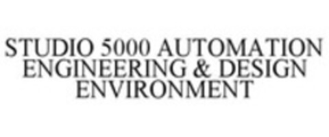 STUDIO 5000 AUTOMATION ENGINEERING & DESIGN ENVIRONMENT Logo (WIPO, 10/02/2013)